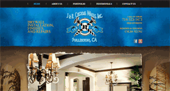 Desktop Screenshot of jandrcustomwalls.com